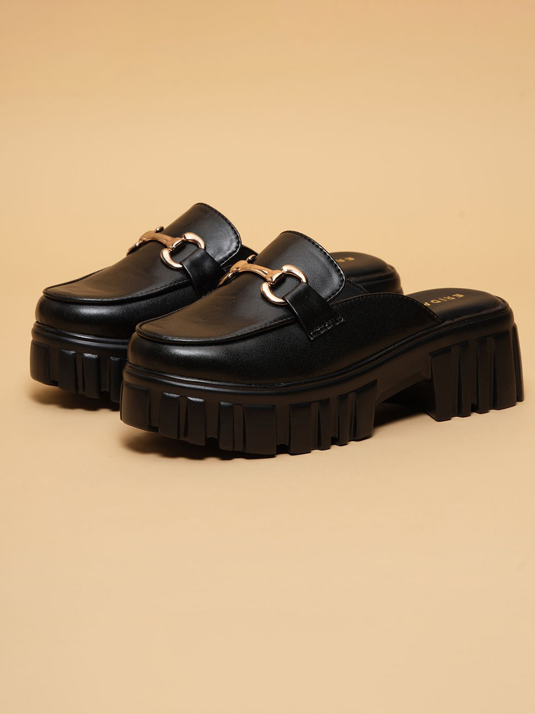 ERIDANI Avion Platform Heel Sandals with Buckles