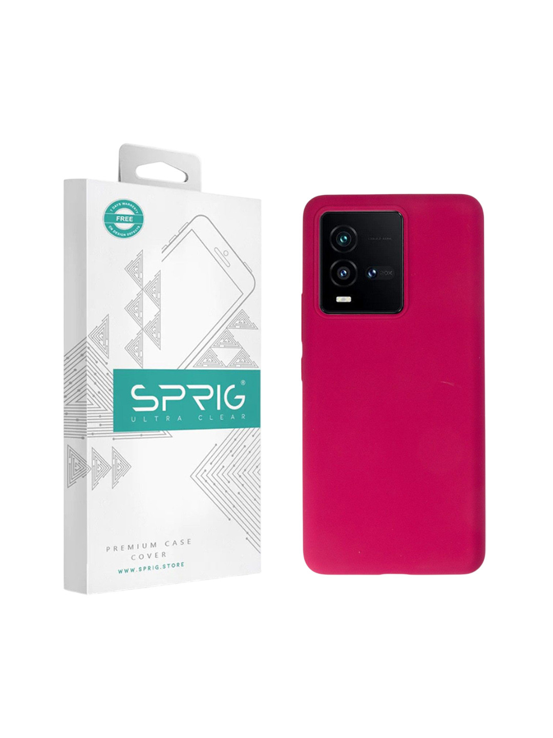 SPRIG vivo iQOO 9T 5G Liquid Silicone Back Cover