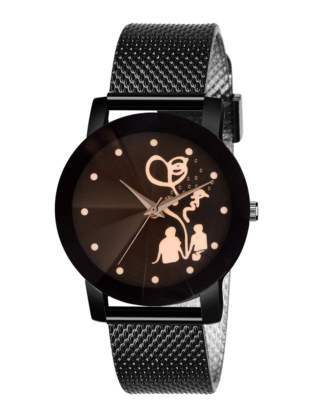 CSAMON Men Printed Dial & Bracelet Style Straps Analogue Watch Men_bethu_safarchain