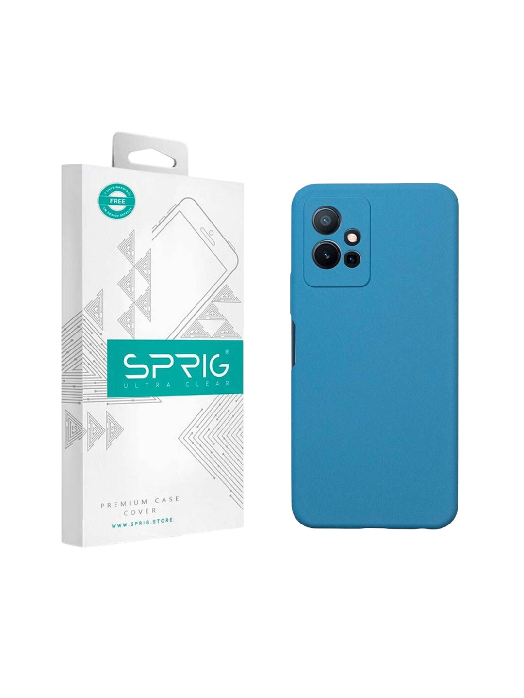 SPRIG vivo iQOO Z6 5G Liquid Silicone Back Cover