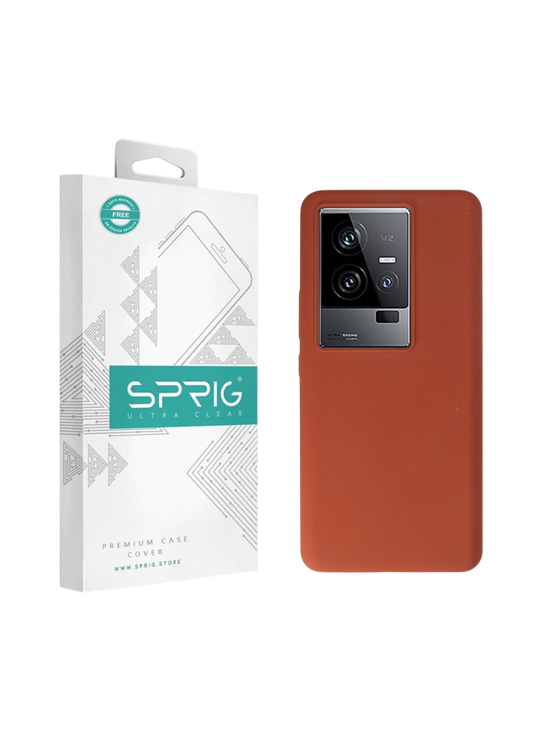 SPRIG iQOO 11 5G Liquid Silicone Back Cover