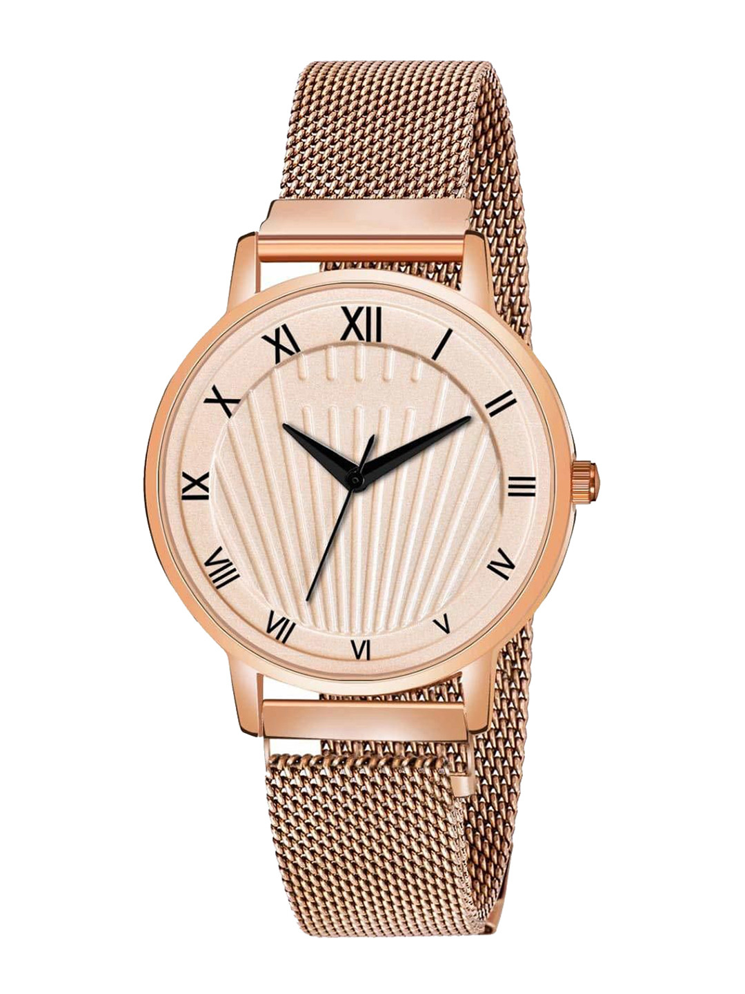 Gopal Shopcart Women Bracelet Style Straps Analogue Watch Csamon_16_Full roseGold