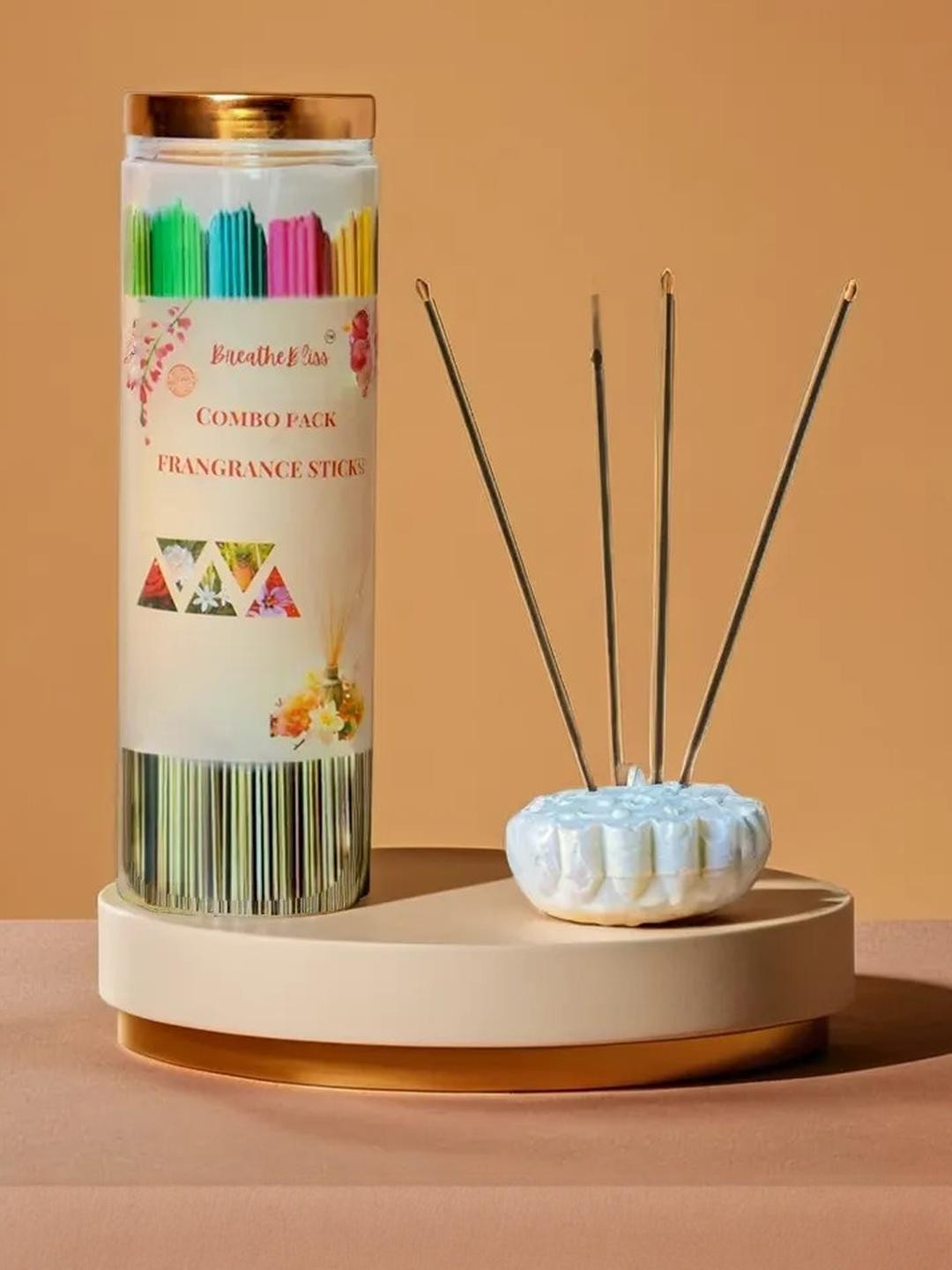 Breathebliss 5-in-1 Premium Agarbatti Box Pooja Essentials 400g