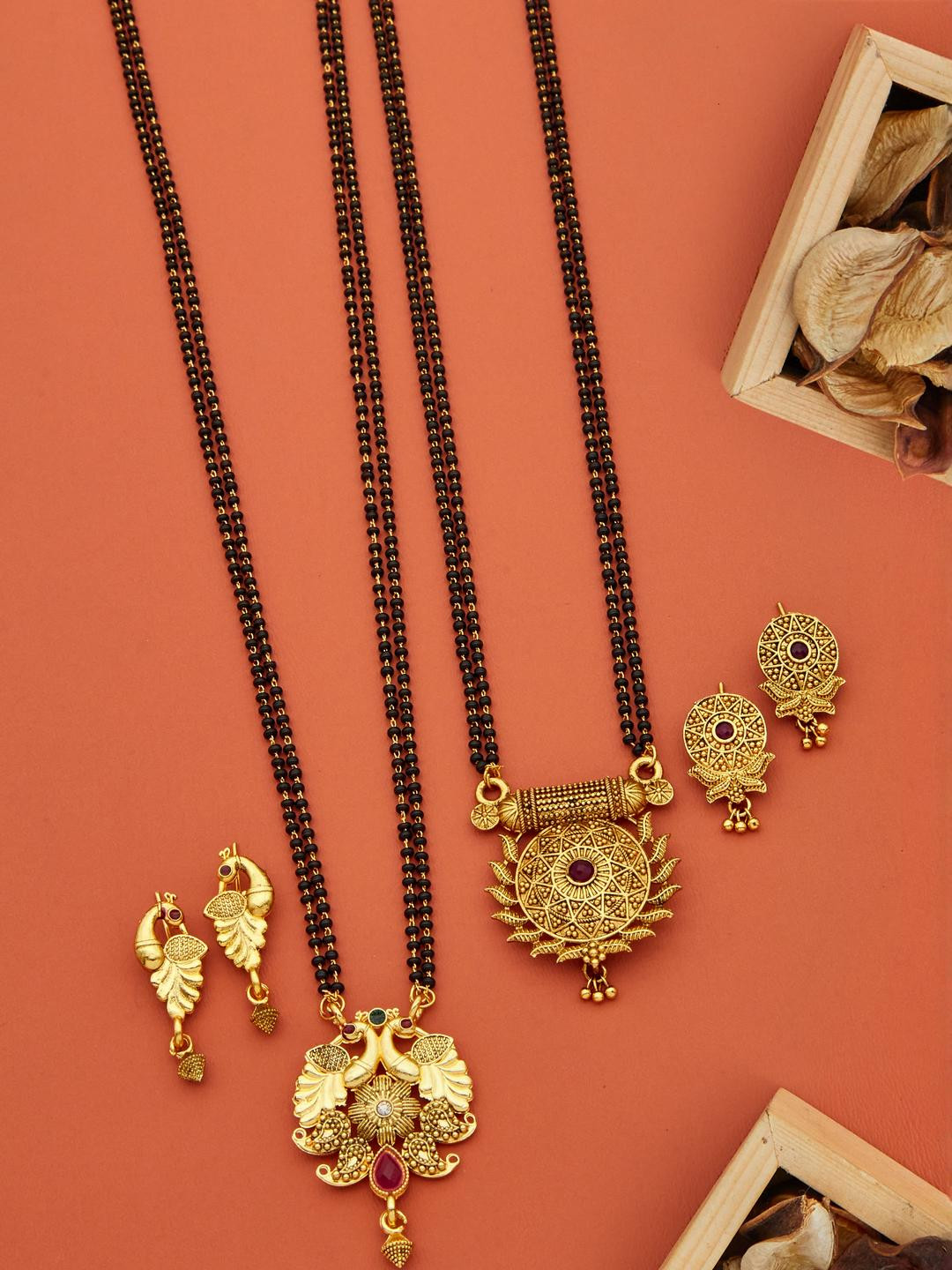 Metal Gold-plated Gold Jewellery Set (Pack of 1)