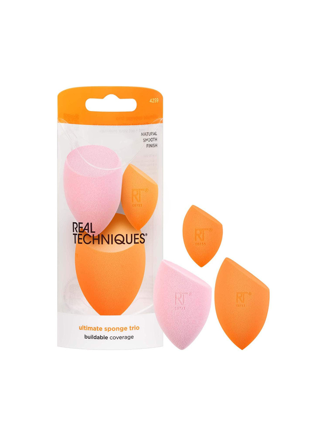 Real Techniques Set Of 3 Ultimate Makeup Sponges