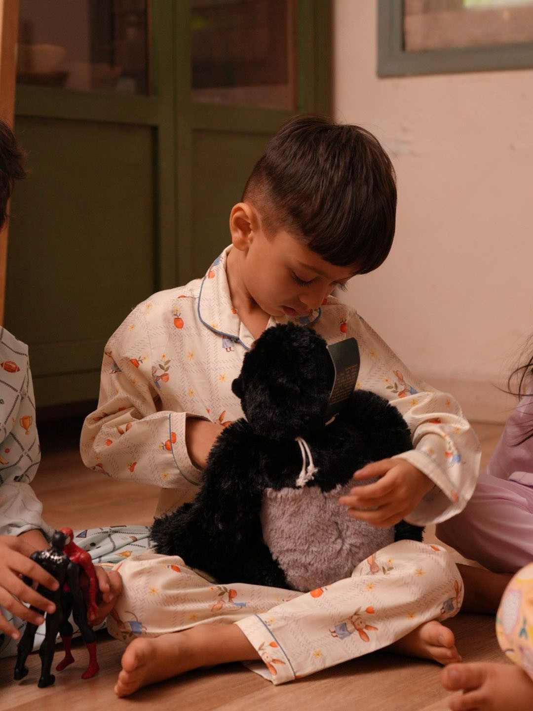 Funny Bones Clothings Unisex Kids Printed Night suit