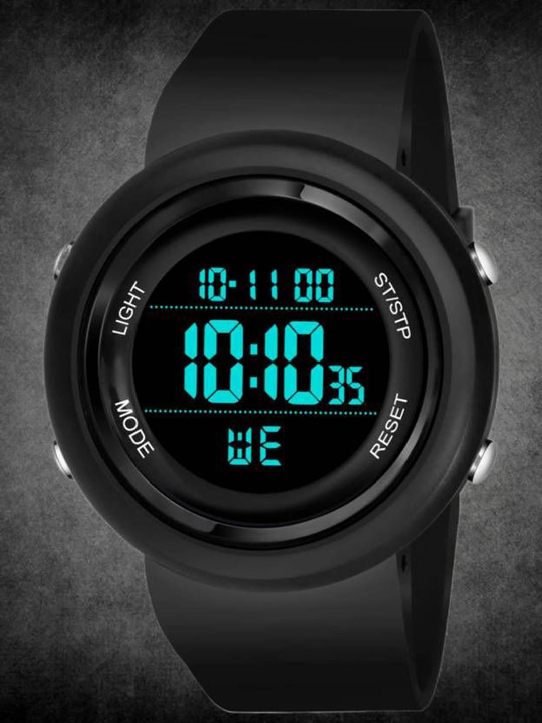 Hala Men Solid Round Tang Regular Digital Watch-2