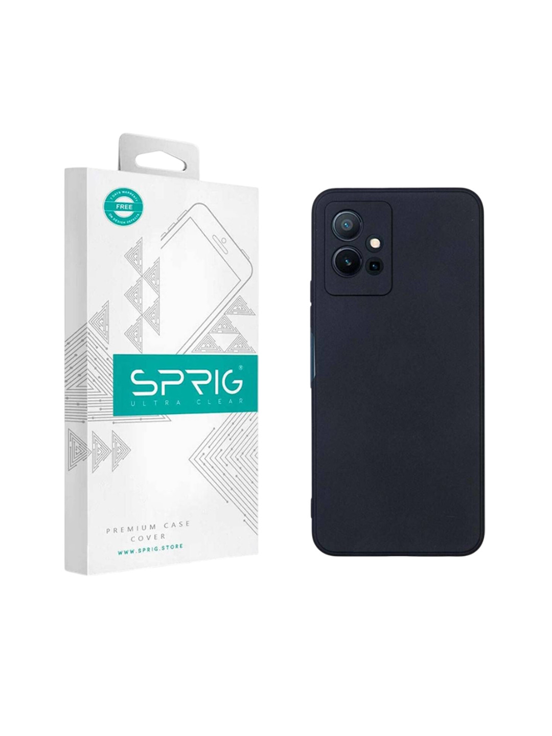 SPRIG vivo iQOO Z6 5G TPU Matte Back Cover