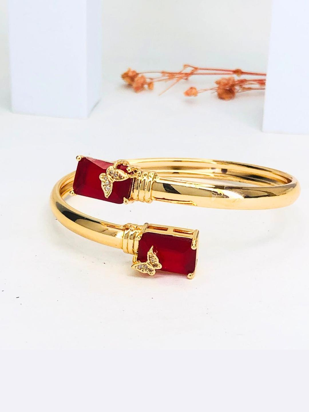 RKB Sales Gold Plated Stone Studded Bangle