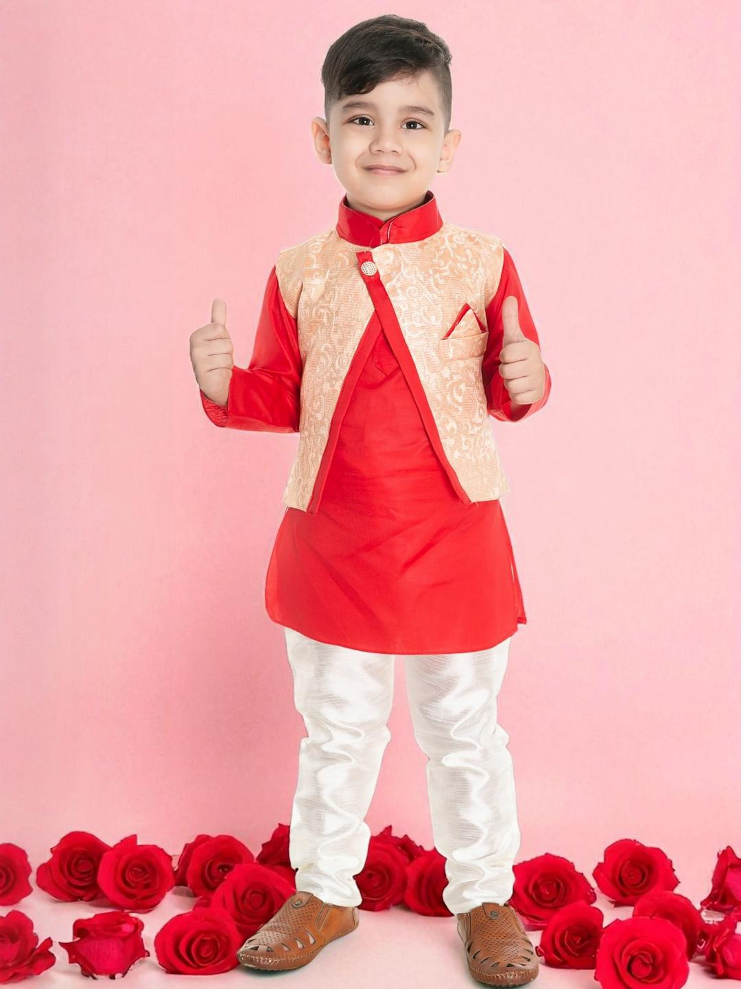 Smuktar garments boys Kurta set