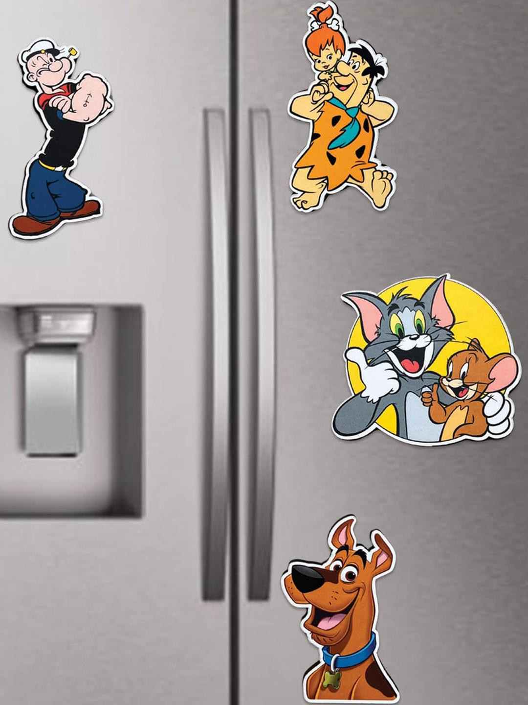 The Gifts Factory Cartoon Characters Printed Fridge Magnets