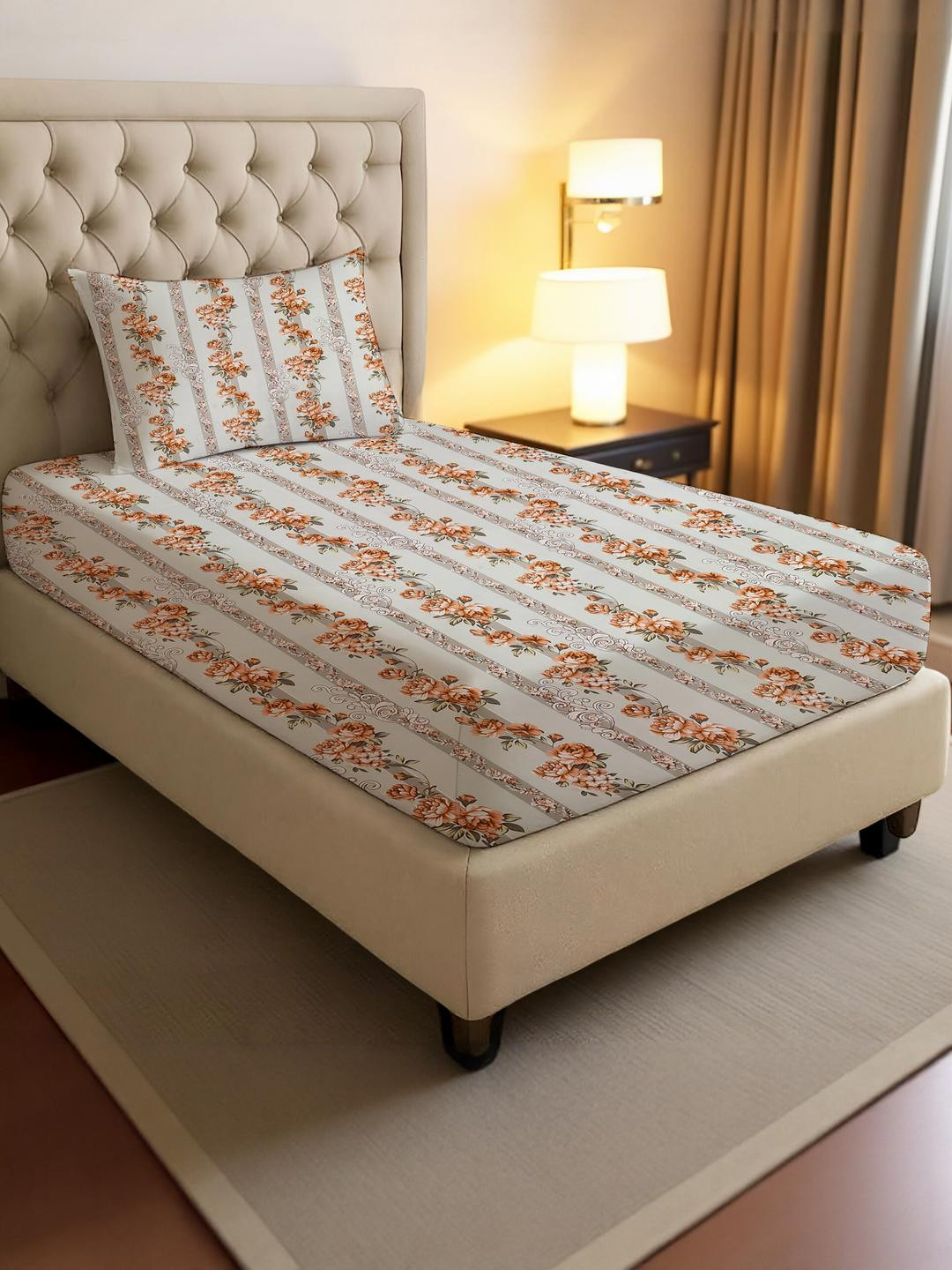 IVAZA Turquoise Blue Geometric 140 Polycotton Single