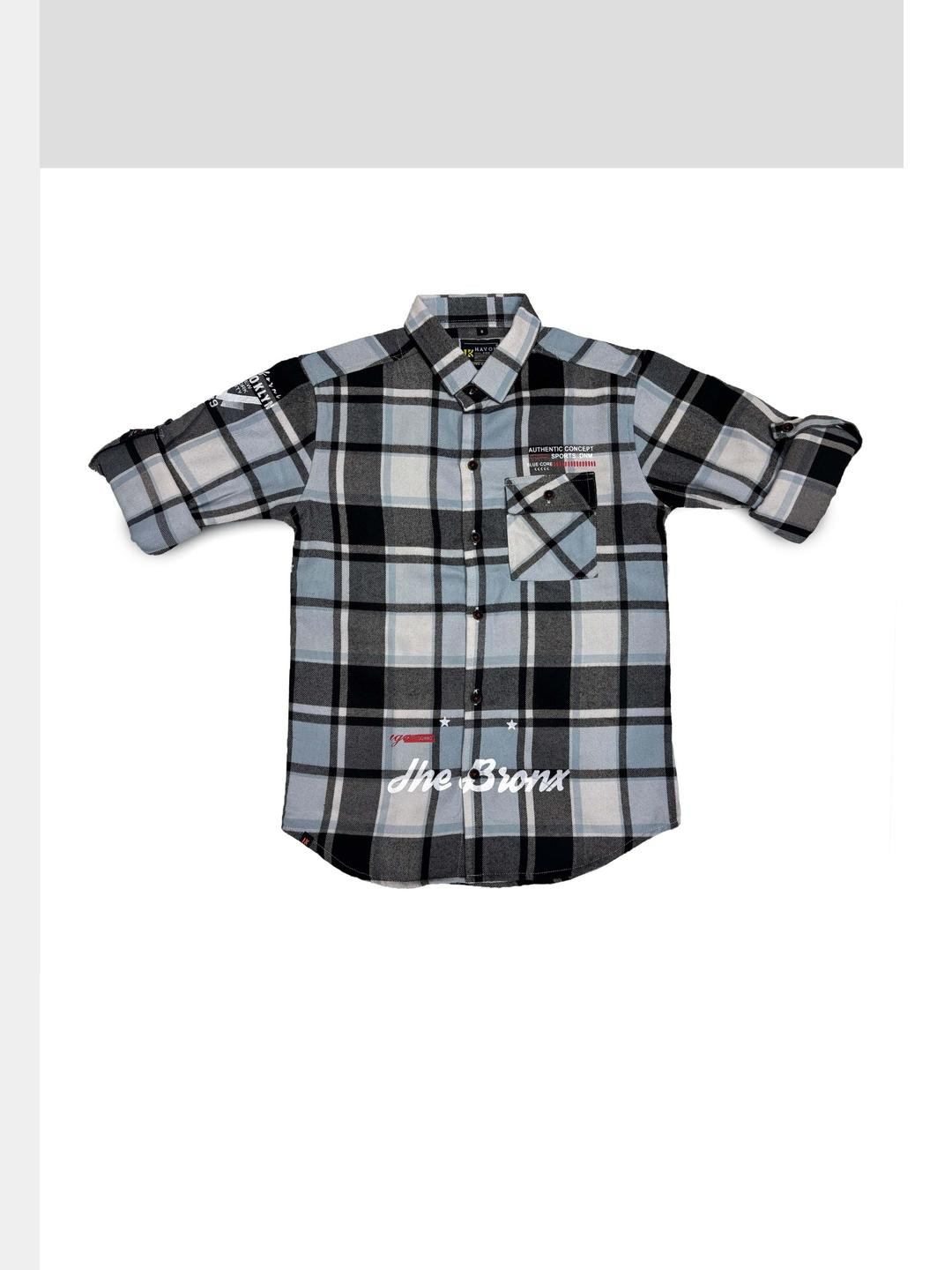 Havok kids Kids-Boys Checked Cotton Shirts