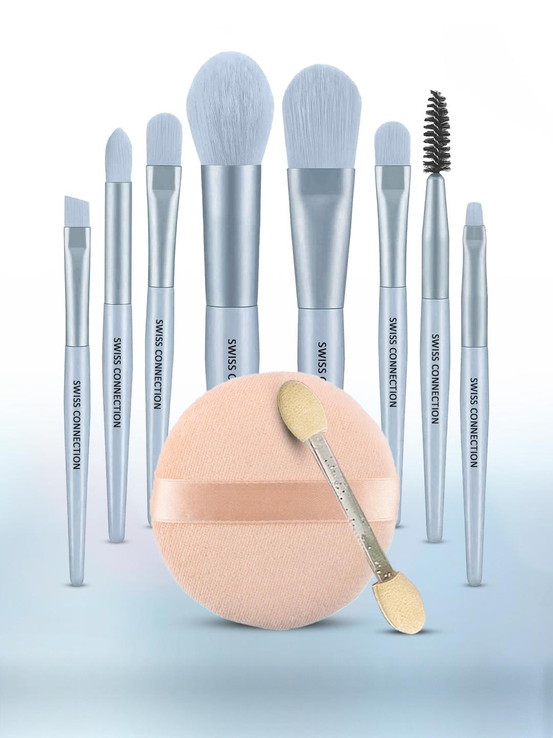 Swiss Connection 10 Peices Makeup Brush Set