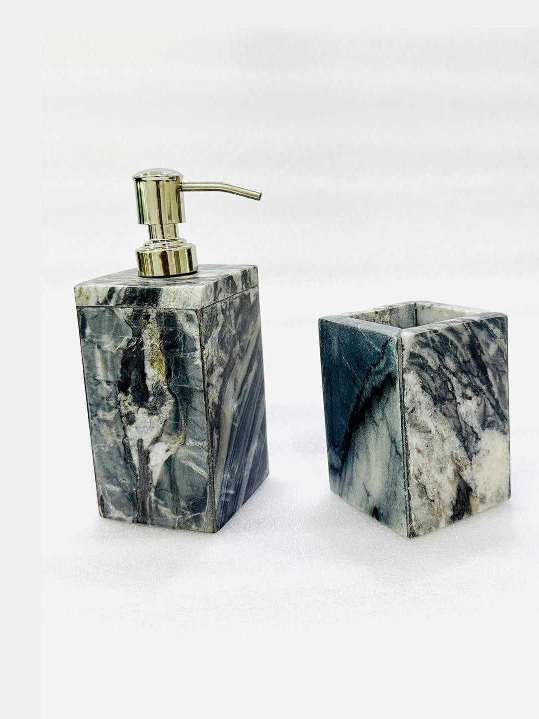 Altaica Grey Marble Bathroom Accessories