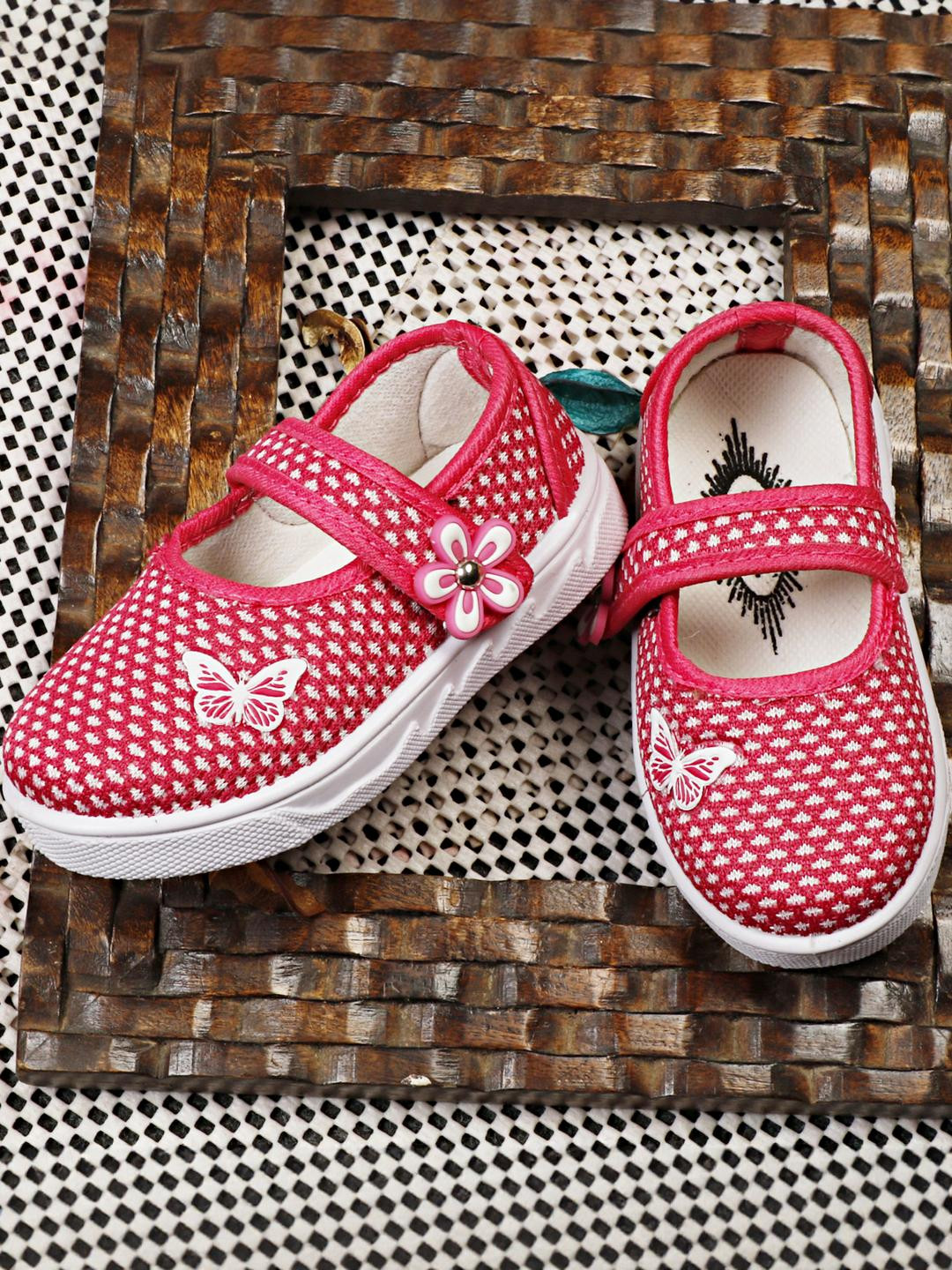 SKITE Kids-Unisex Pink Mesh Mule Sneakers