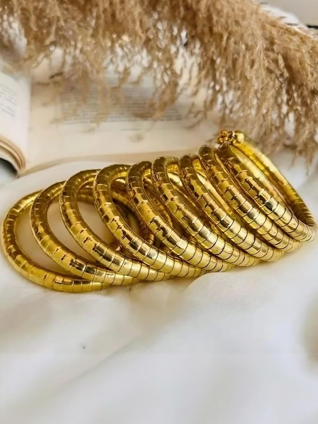 Grace Collections Gold-Plated Sterling Silver  Bracelet