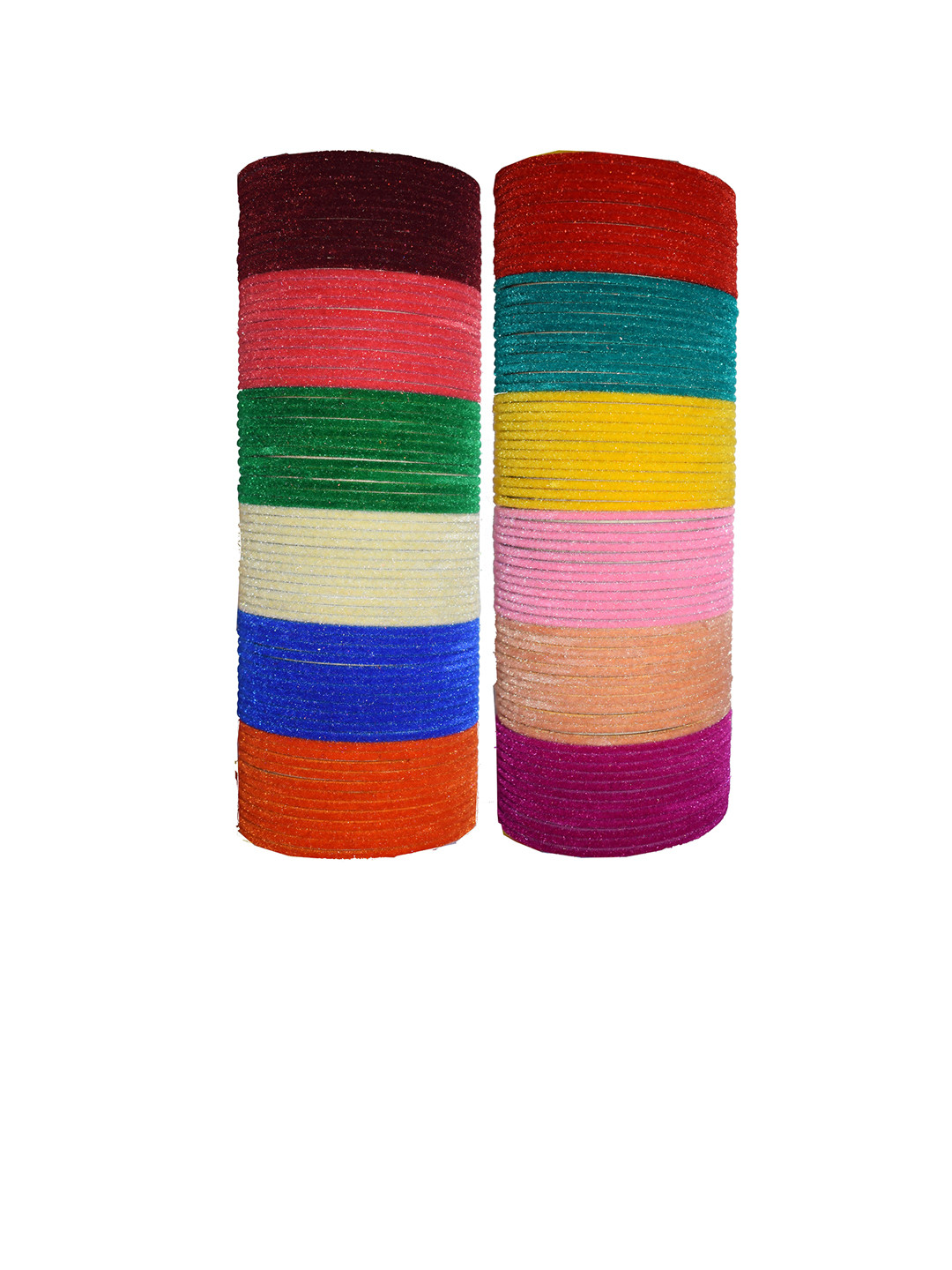 Unique dream Set Of 144 Velvet Bangles