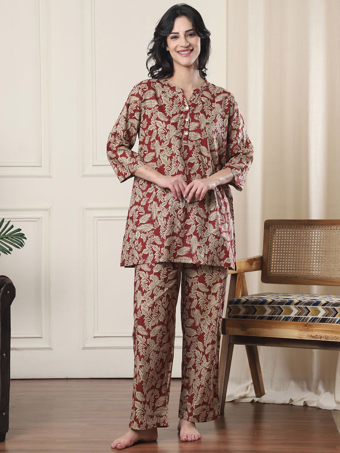 Indreams Women Night suit