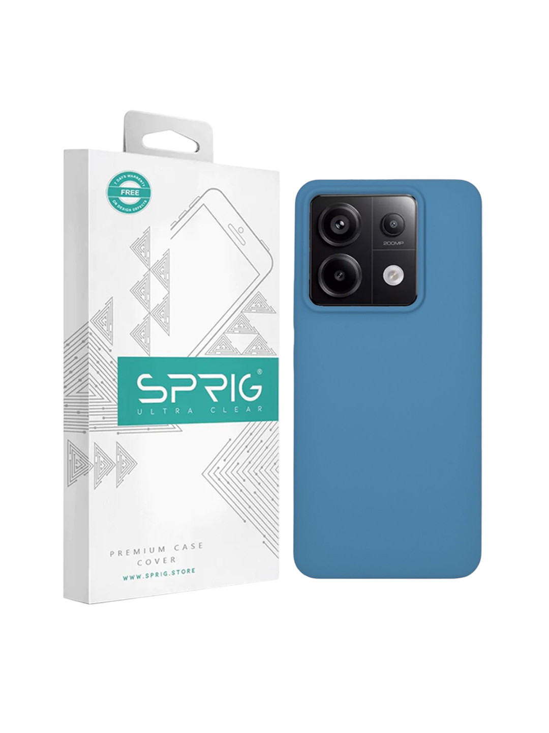 SPRIG Redmi Note 13 Pro Liquid Silicone Back Cover