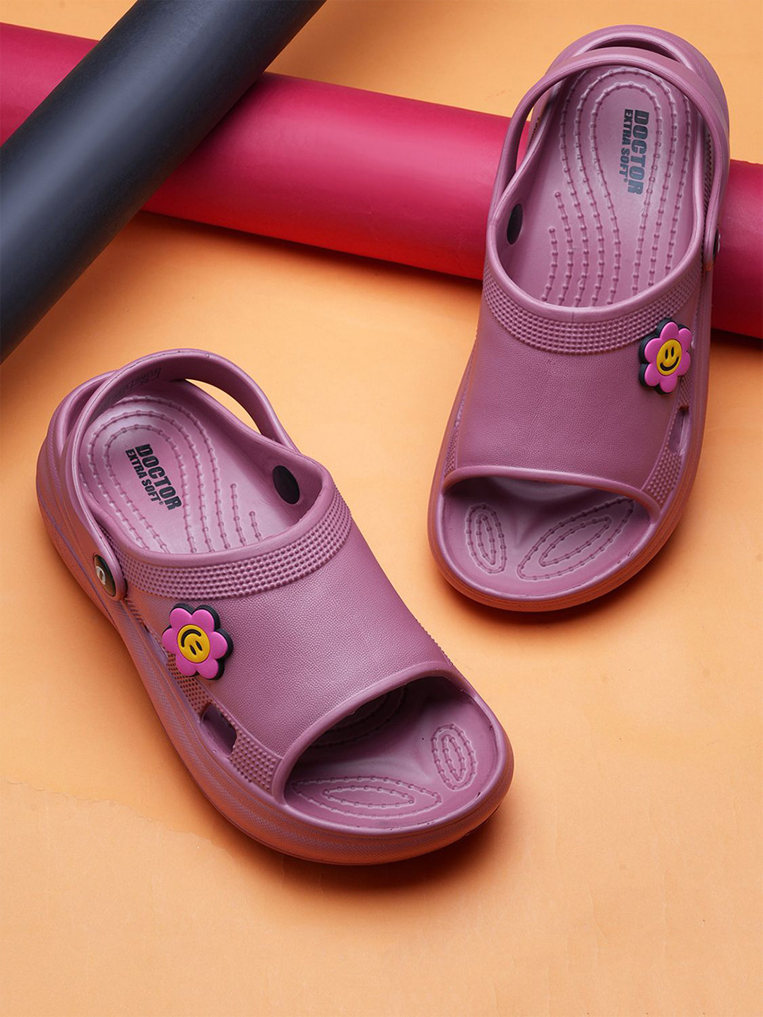 DOCTOR EXTRA SOFT Charms Clogs Flip Flops