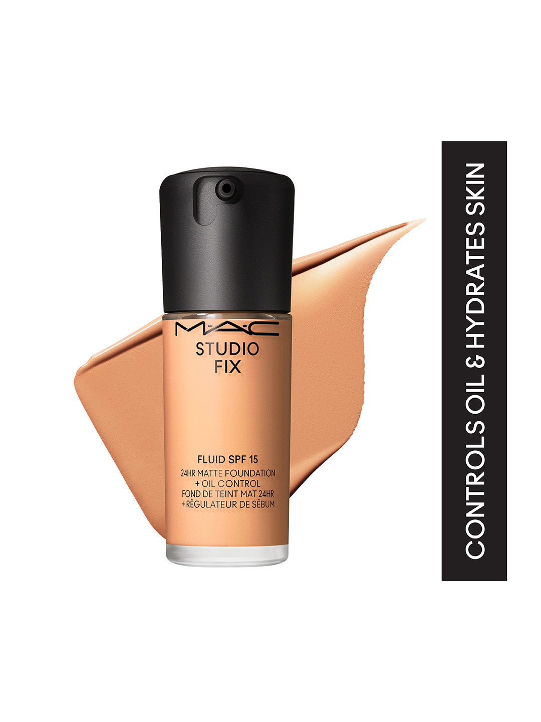 M.A.C Studio Fix Fluid SPF 15 24Hr + Oil Control Matte Foundation 30ml - Shade NW 22