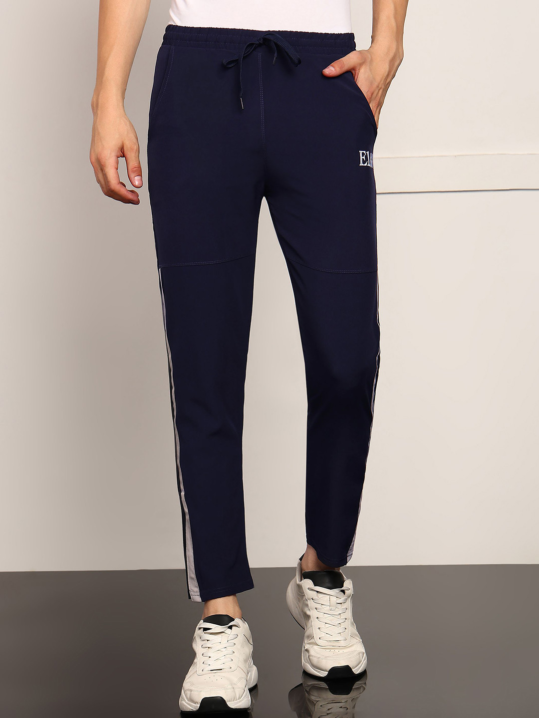 E1.88 Men Mid Rise Moisture Wicking Track Pants
