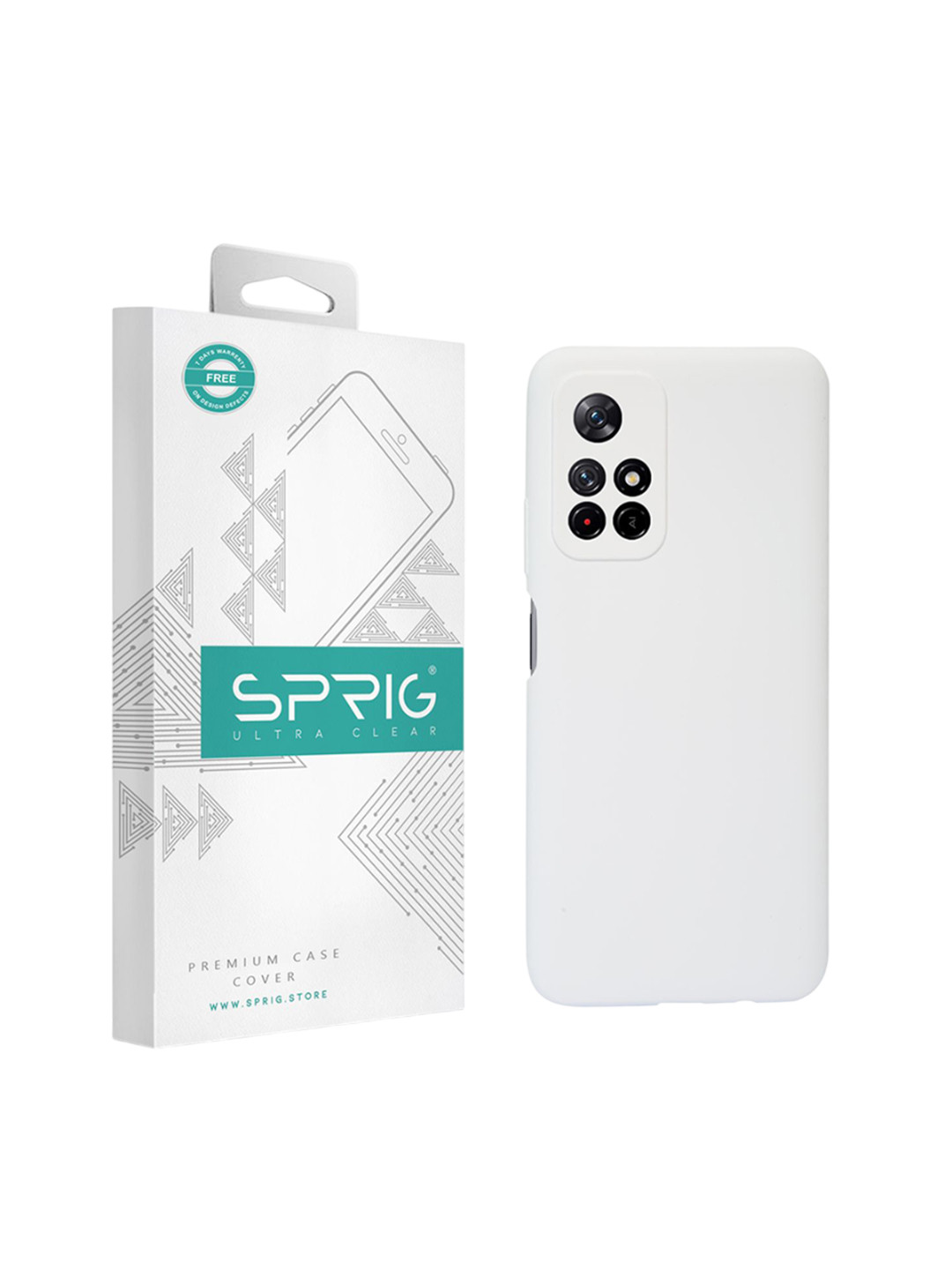 SPRIG Poco M4 Pro 5G Liquid Silicone Back Cover