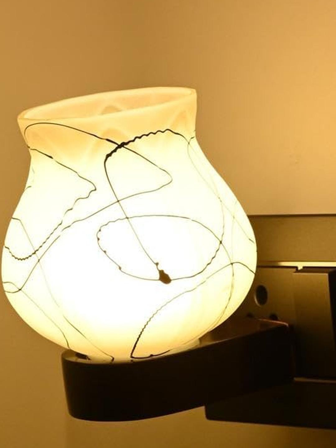 SOMIL Textured Glass Wall Lamp