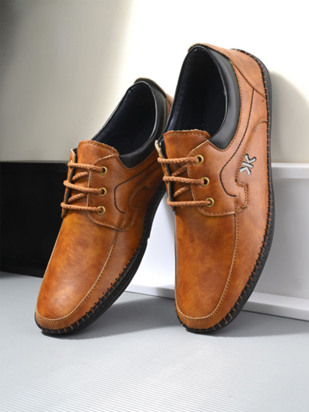 Killer Men Round Toe Lace-Ups Derbys Casual Shoes
