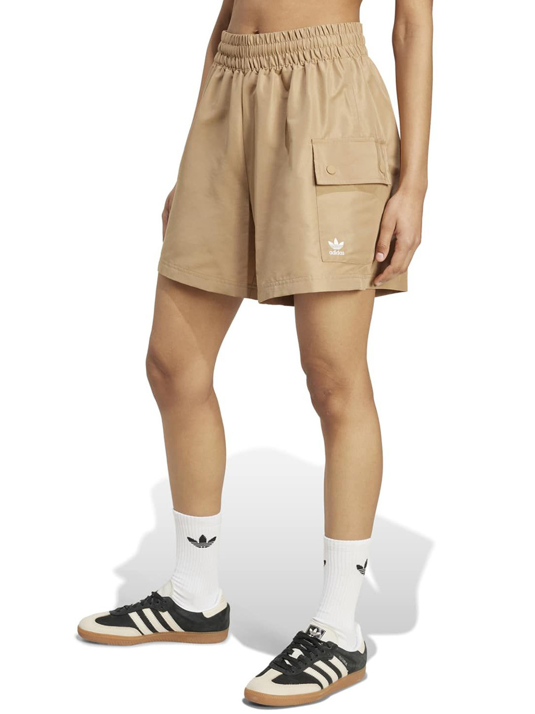 ADIDAS Originals Women Loose Fit High-Rise Cargo Shorts