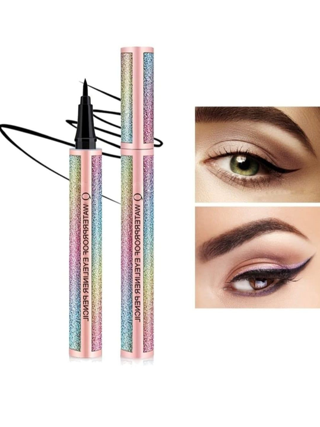 FEELHIGH Waterproof Eyeliner Pencil - 1.6 ml Black