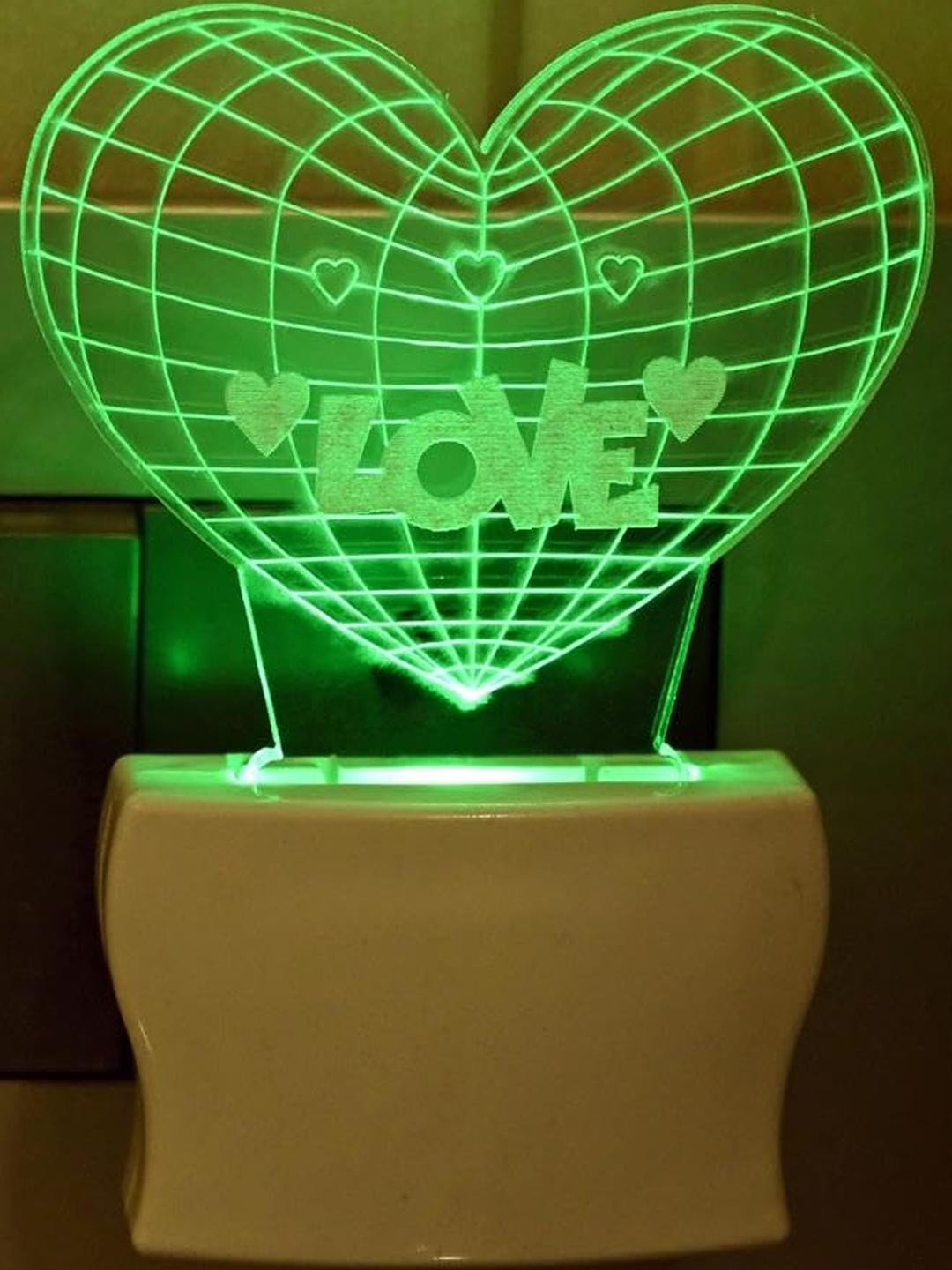 SOMIL 3D Illusion Effect Multicolour Led Night Lamp