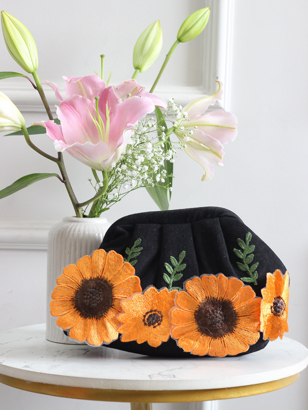 BOXWISH BY BHUMIKA Embellished Purse Clutch