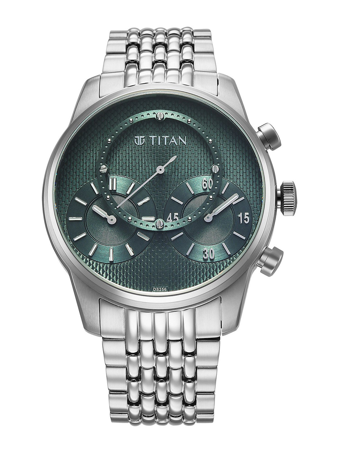 Titan Classique Micromotors Quartz Light Round Dial Men's Analog Watch - 90179SM01
