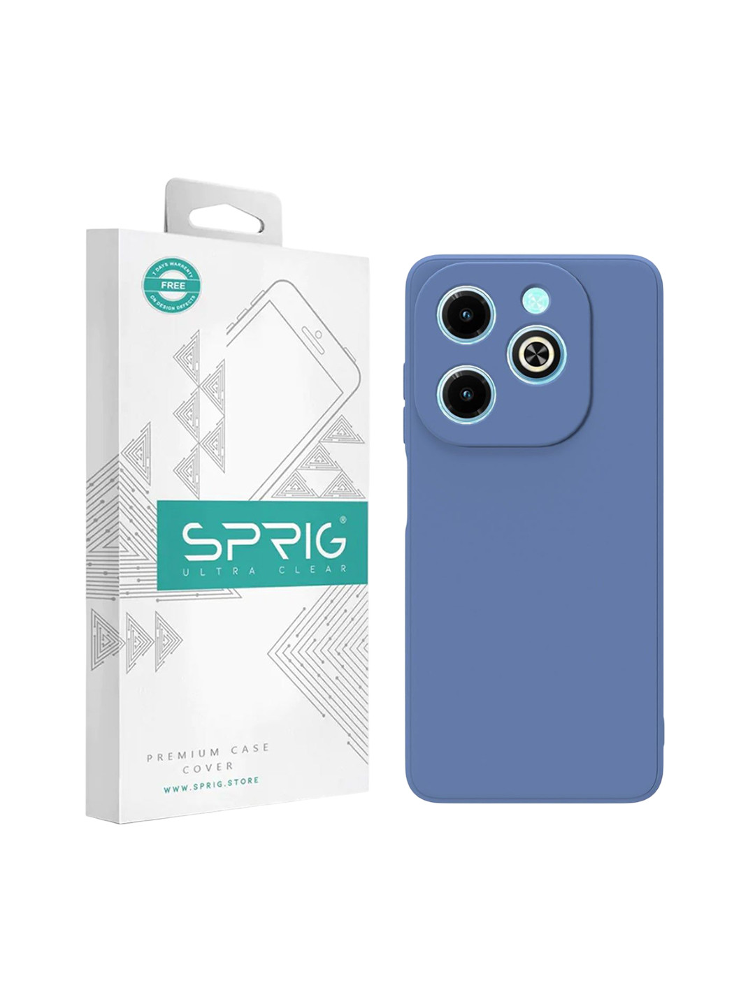 SPRIG Infinix Hot 40i TPU Matte Back Cover