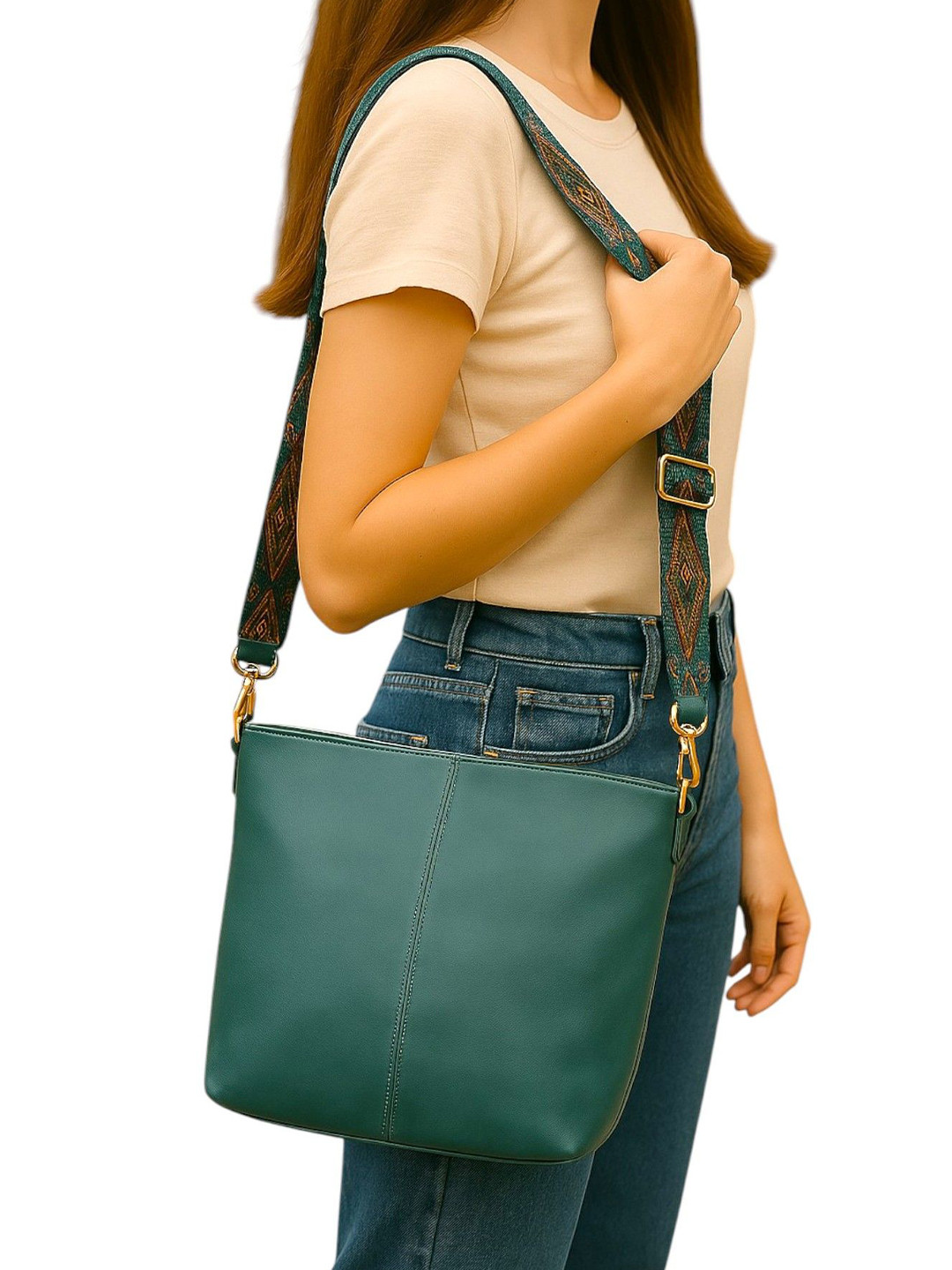 ARDAN Solid Crossbody Sling Bag