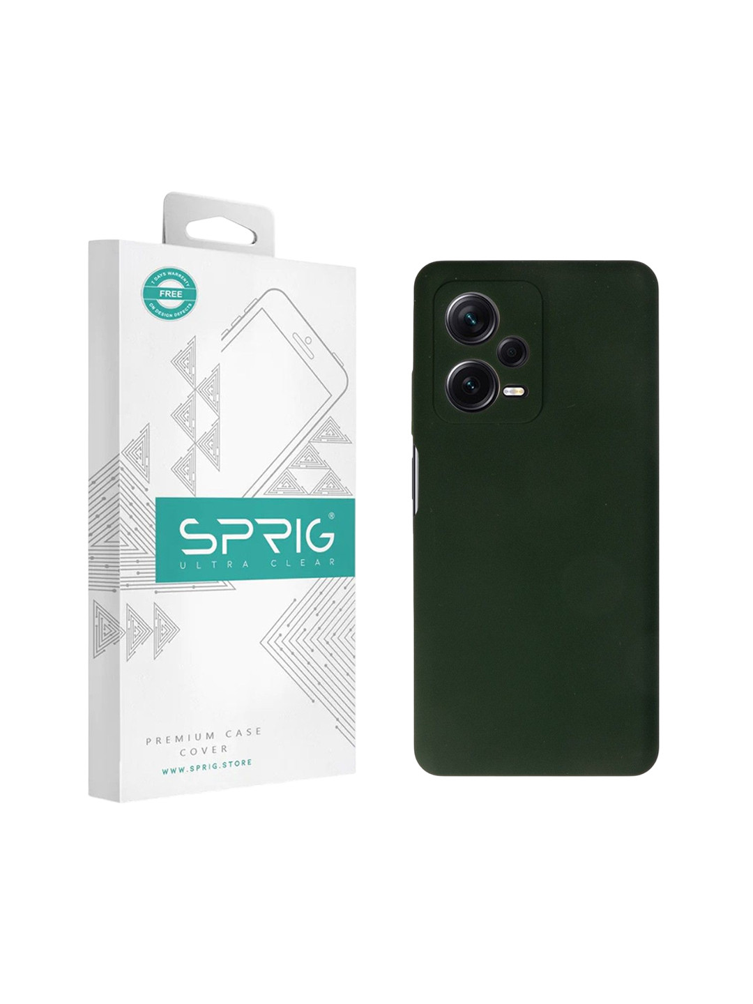 SPRIG Redmi Note 12 Pro Plus 5G Liquid Silicone Back Cover