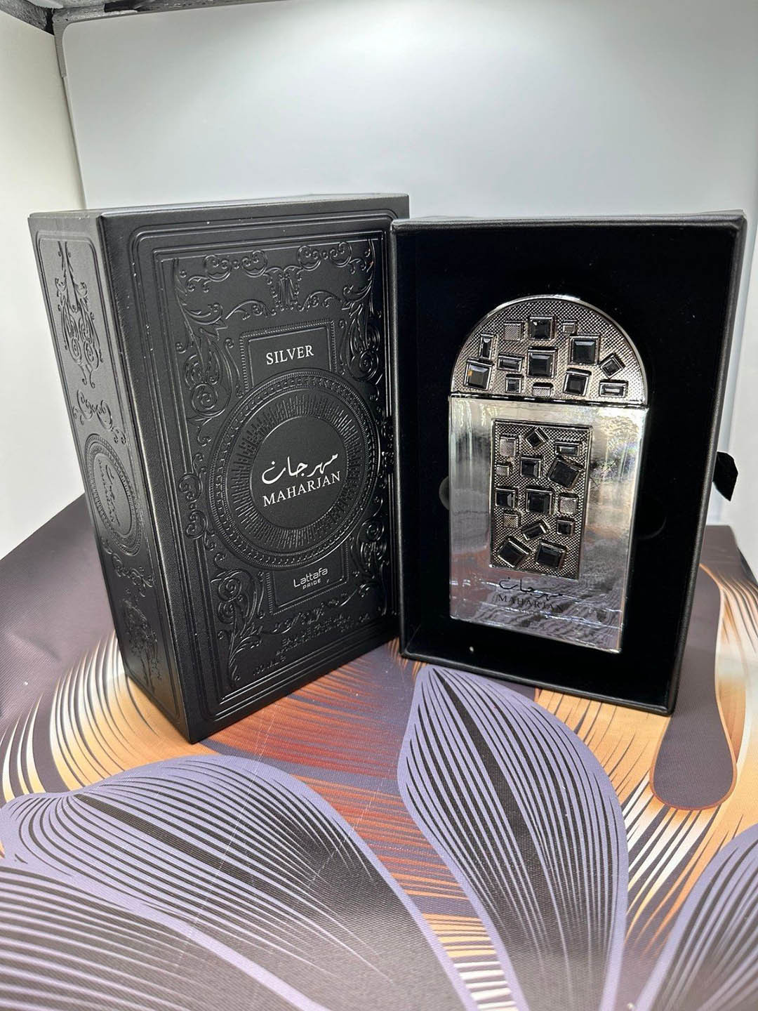 Lattafa Maharjan Silver Long Lasting Eau De Parfum - 100 ml