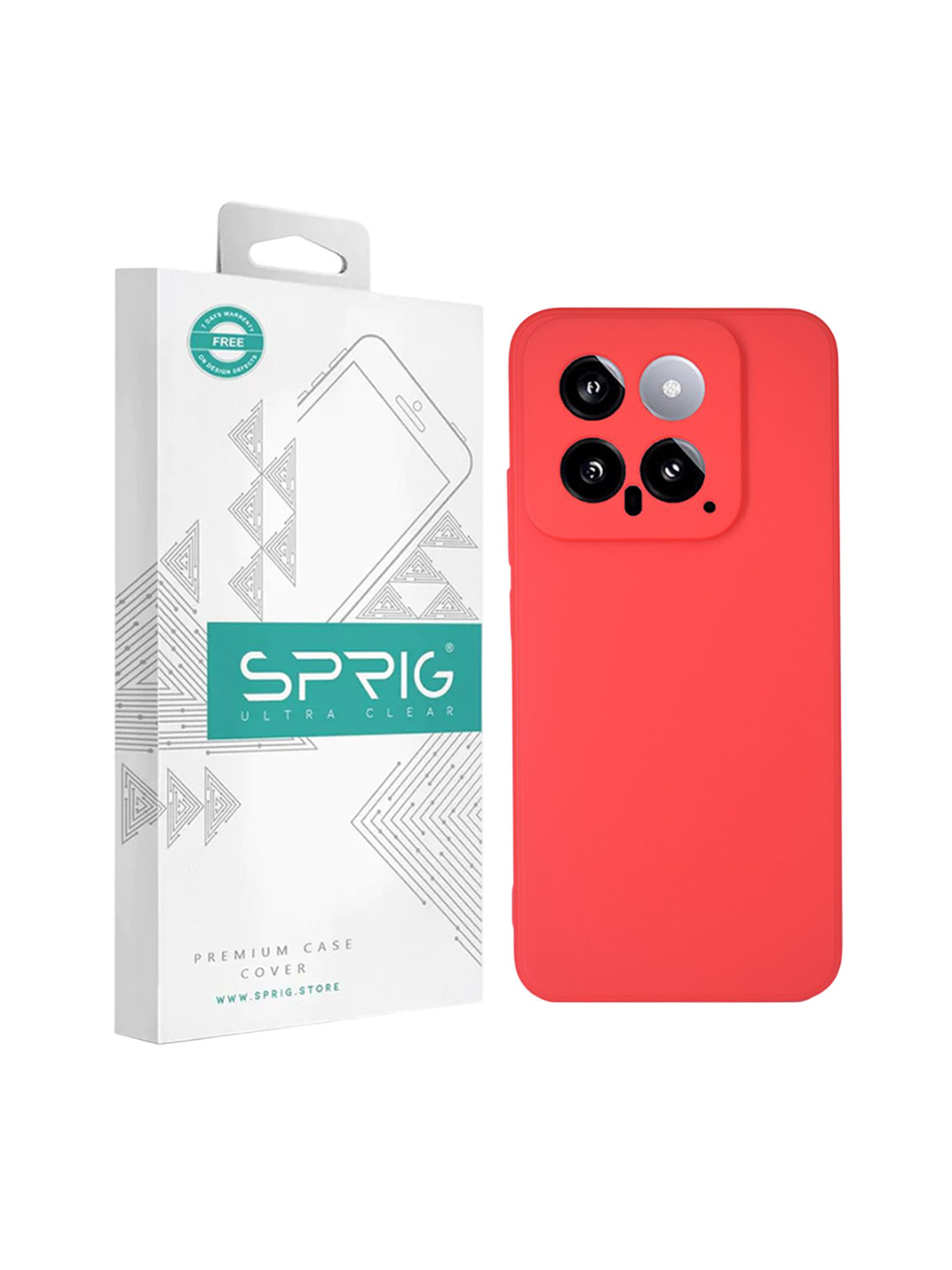 SPRIG Mi 14 TPU Matte Back Cover
