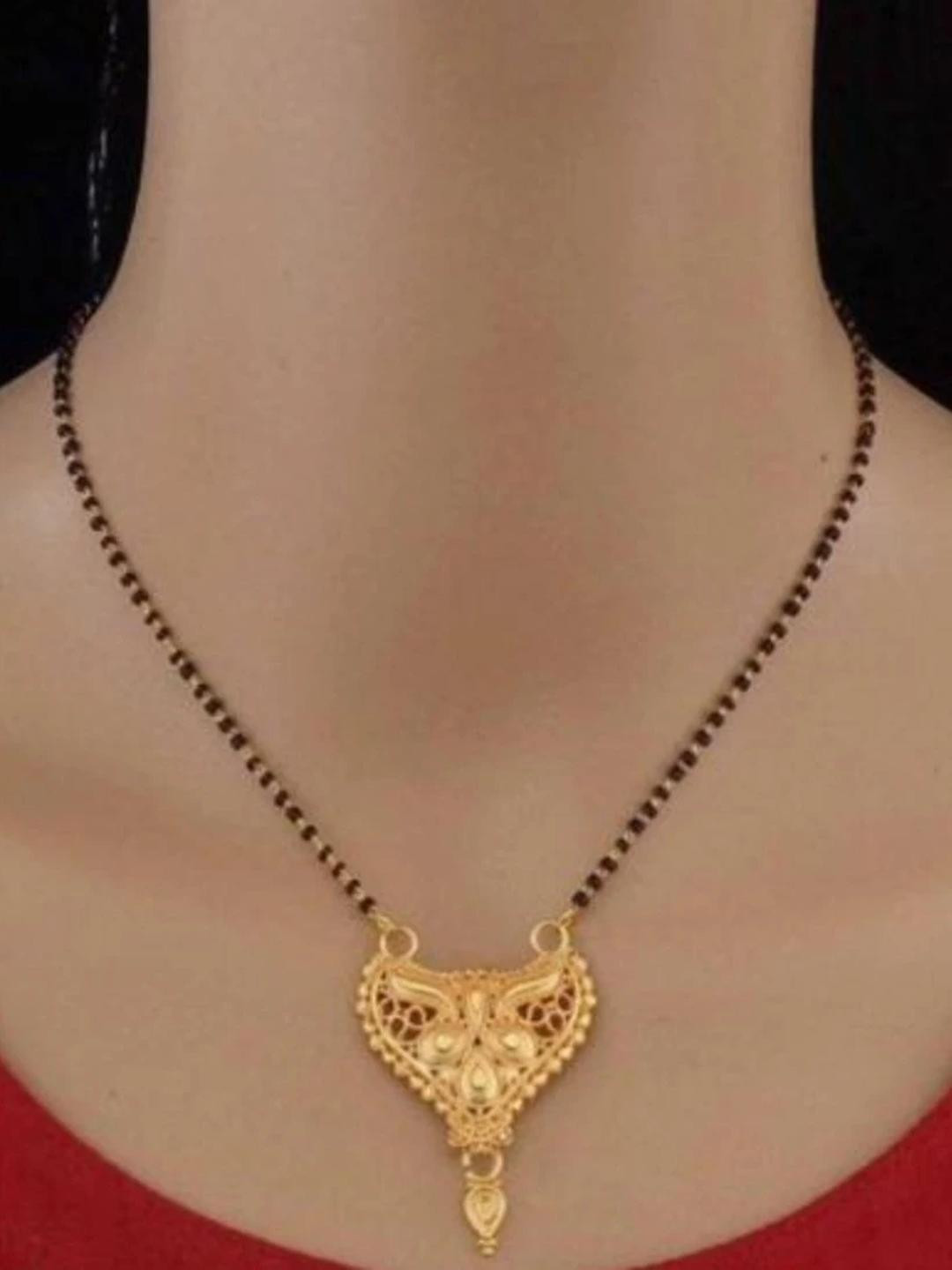 Ethnic One Gram Gold Short Mangalsutra