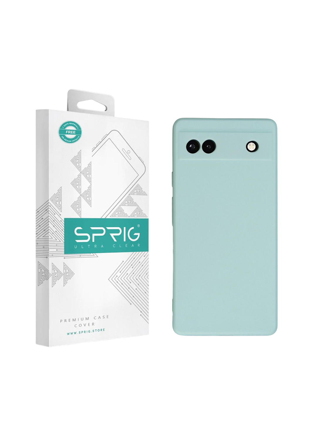 SPRIG Google Pixel 6A TPU Matte Back Cover