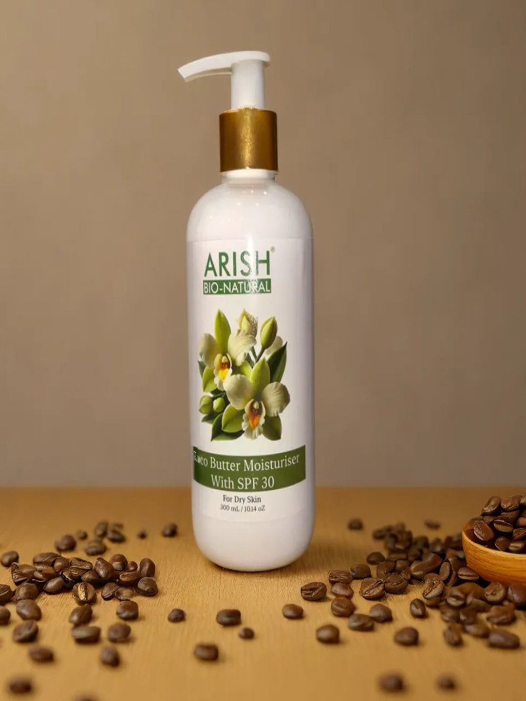 ARISH BIO-NATURAL Coco Butter Moisturiser SPF 30 - 300 ml