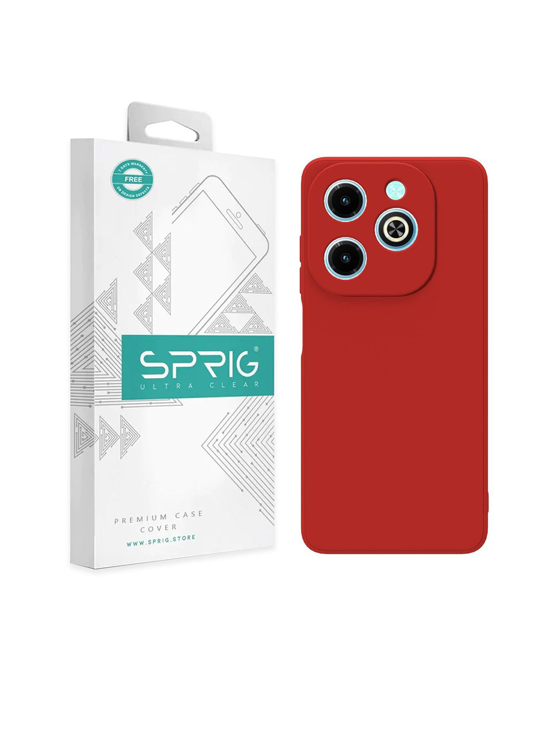 SPRIG Infinix Hot 40i TPU Matte Back Cover