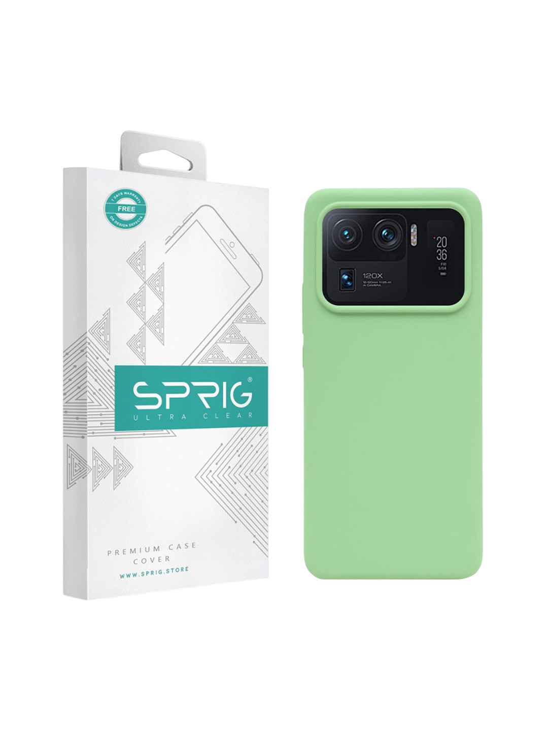 SPRIG Mi 11 Ultra Liquid Silicone Back Cover
