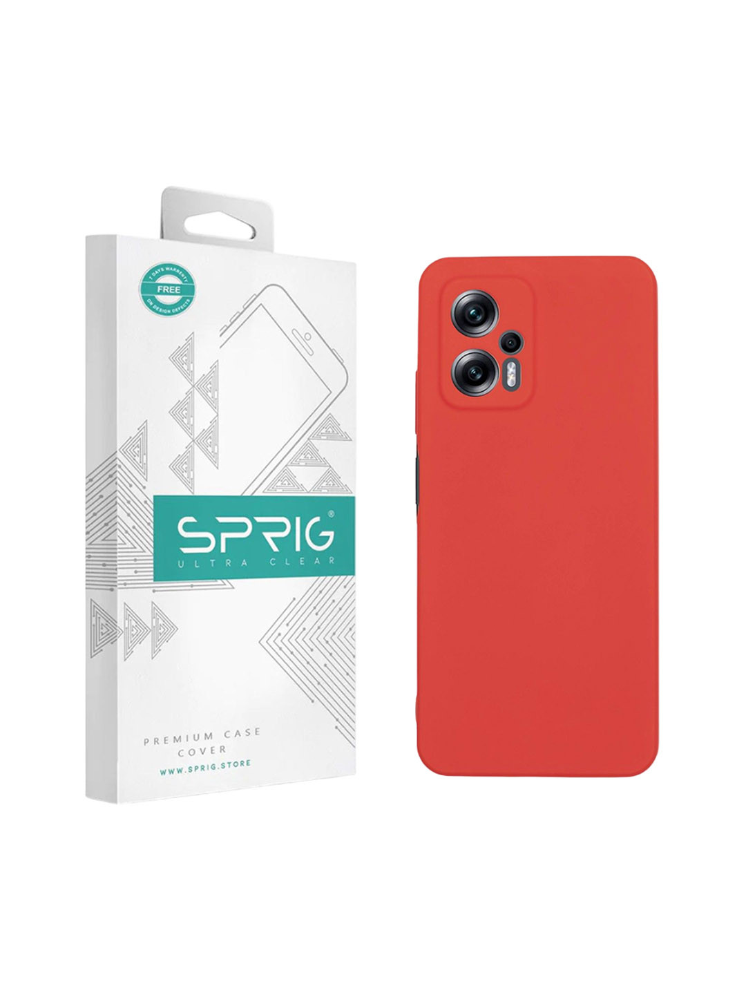SPRIG Mi Redmi K50i TPU Matte Back Cover