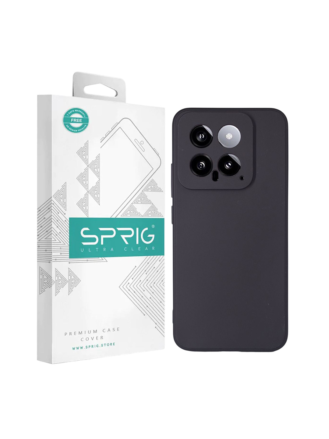 SPRIG Mi 14 TPU Matte Back Cover
