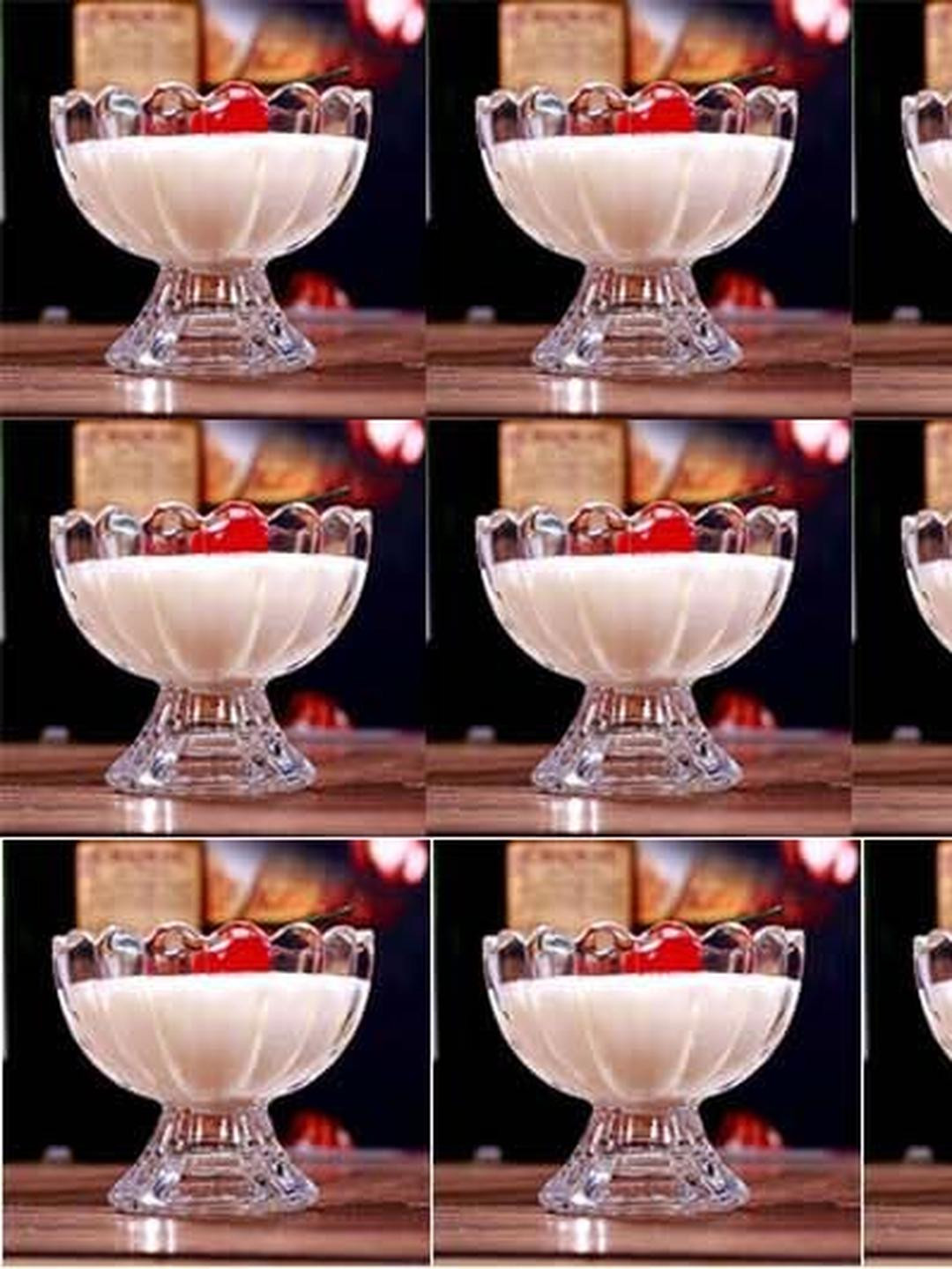 SOMIL Transparent Glass Dishwasher and Microwave Safe Set Of 19 Serving Bowl