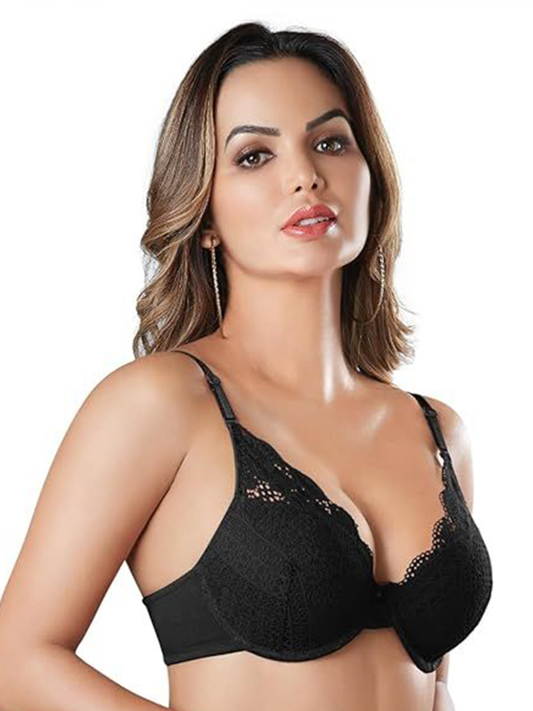 Sonari Embellished Bra Medium Coverage Underwired Lightly Padded