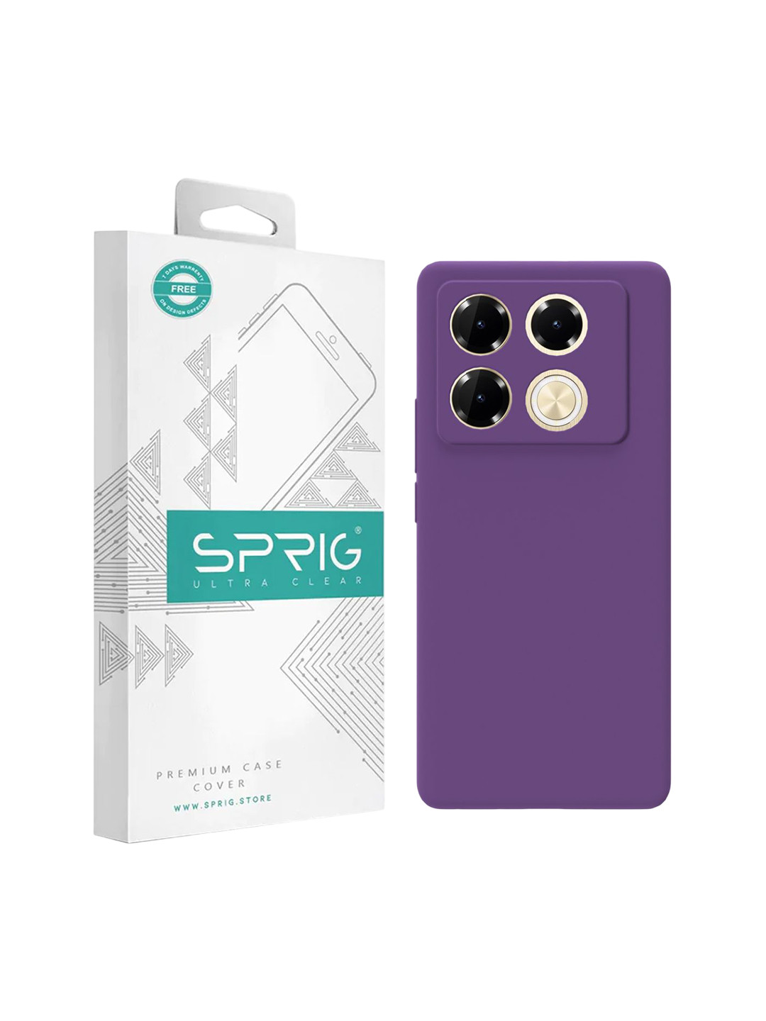 SPRIG Infinix 40 Pro Liquid Silicone Back Cover